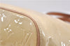 Authentic Louis Vuitton Vernis Houston Shoulder Hand Bag Beige M91340 LV 5225D