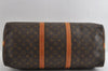 Authentic Louis Vuitton Monogram Keepall Bandouliere 50 M41416 Boston Bag 5225I