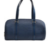 Authentic Louis Vuitton Epi Soufflot Hand Bag Blue M52225 LV 5226I