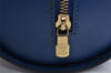 Authentic Louis Vuitton Epi Soufflot Hand Bag Blue M52225 LV 5226I