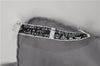 Authentic HERMES Carre 90 Scarf "Eperon d'or" Silk Gray 5228D