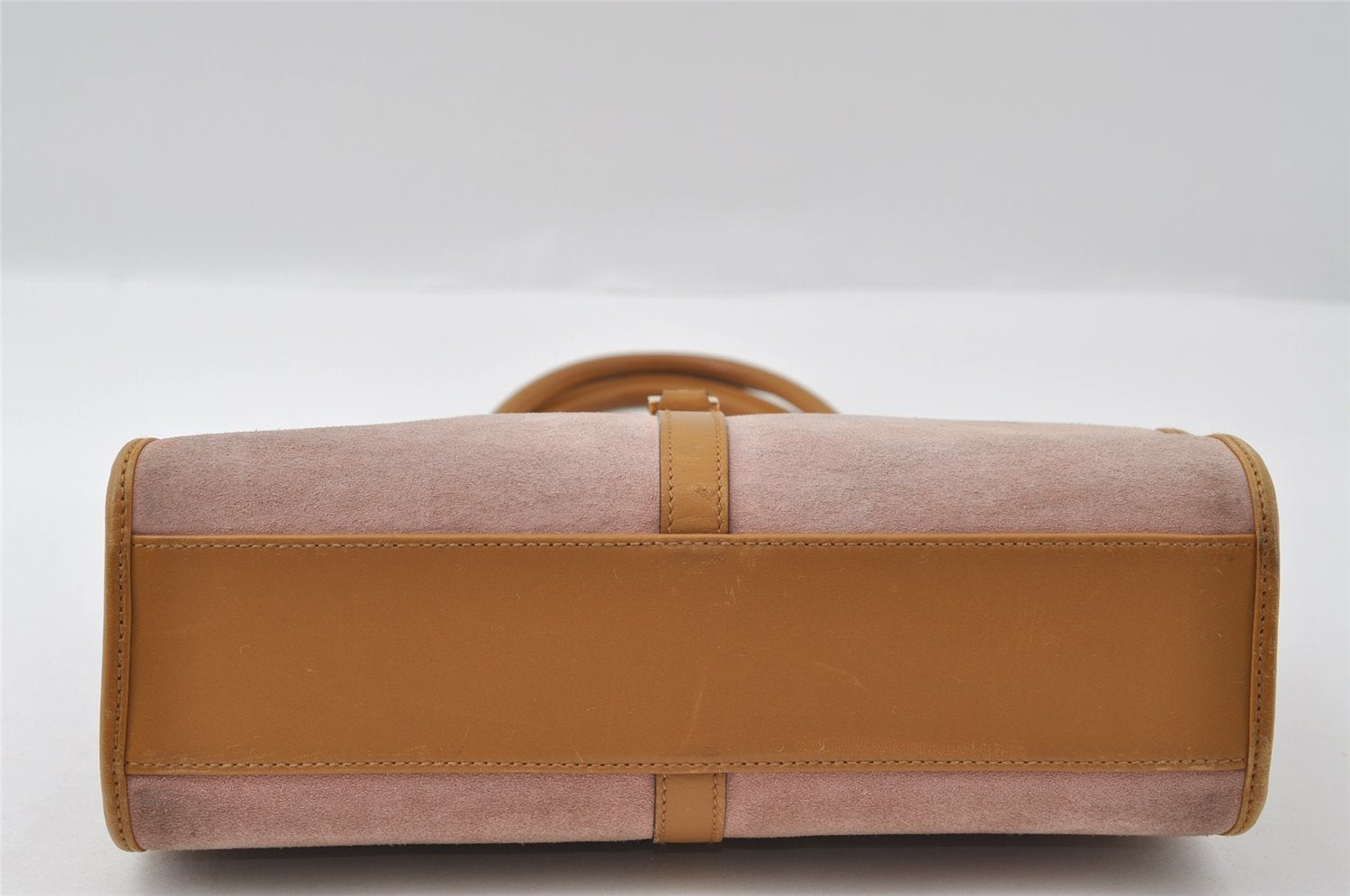 Authentic GUCCI Jackie Shoulder Hand Tote Bag Suede Leather 0021065 Pink 5228I