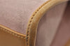 Authentic GUCCI Jackie Shoulder Hand Tote Bag Suede Leather 0021065 Pink 5228I