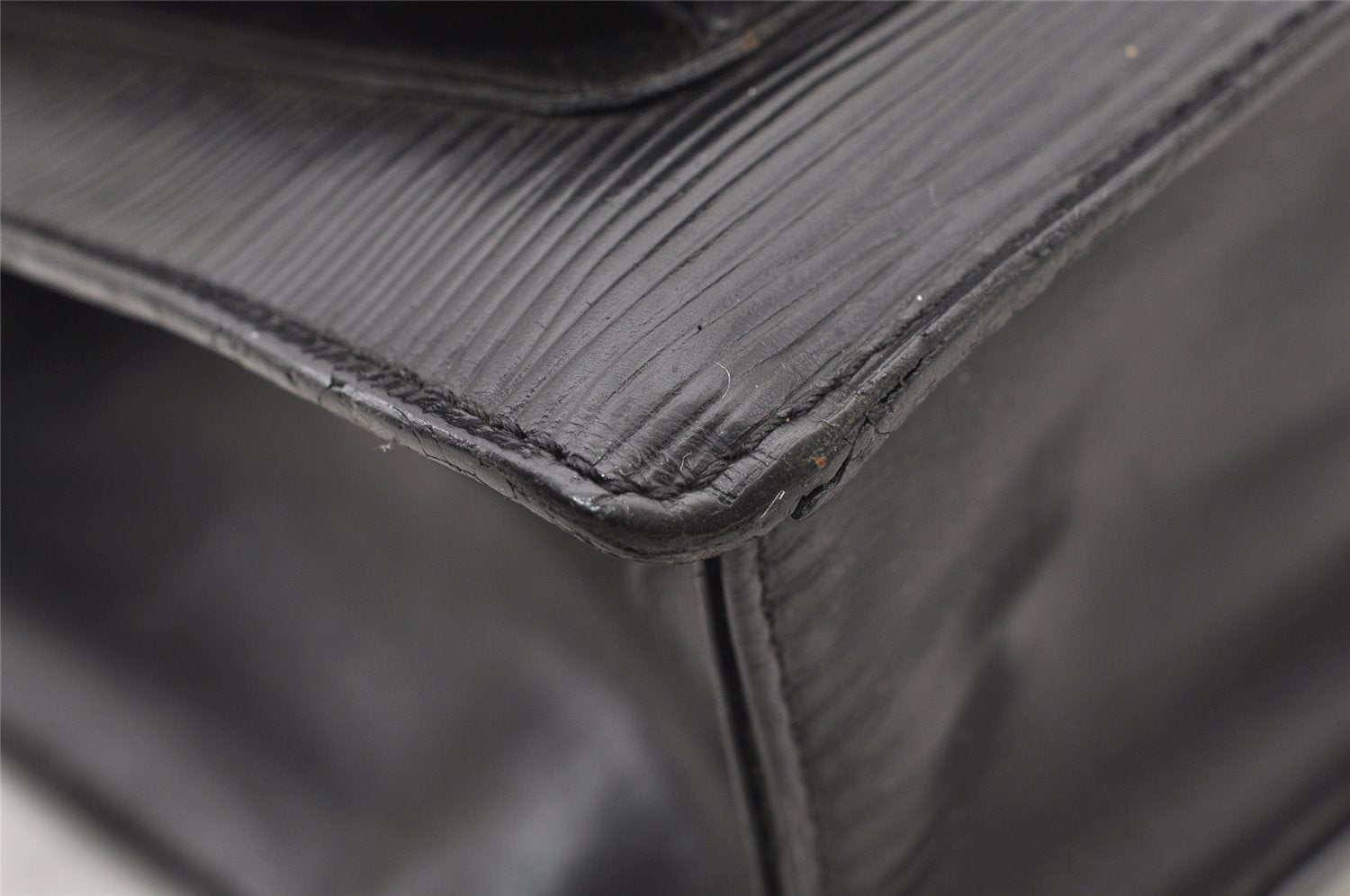 Authentic Louis Vuitton Epi Monceau 2Way Shoulder Hand Bag Black M52122 LV 5229I