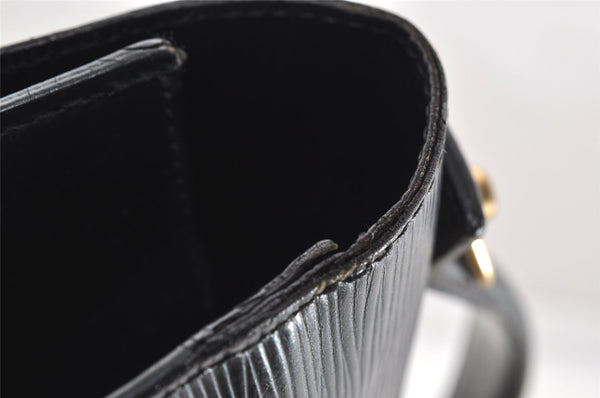 Authentic Louis Vuitton Epi Monceau 2Way Shoulder Hand Bag Black M52122 LV 5229I