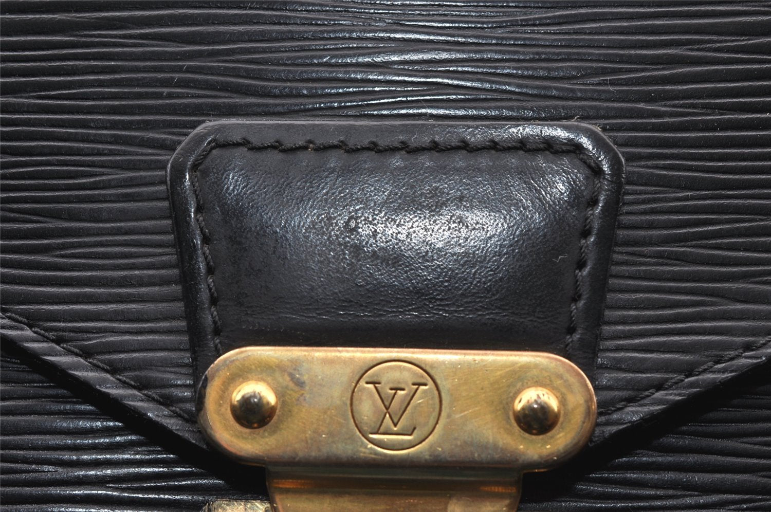 Authentic Louis Vuitton Epi Monceau 2Way Shoulder Hand Bag Black M52122 LV 5229I
