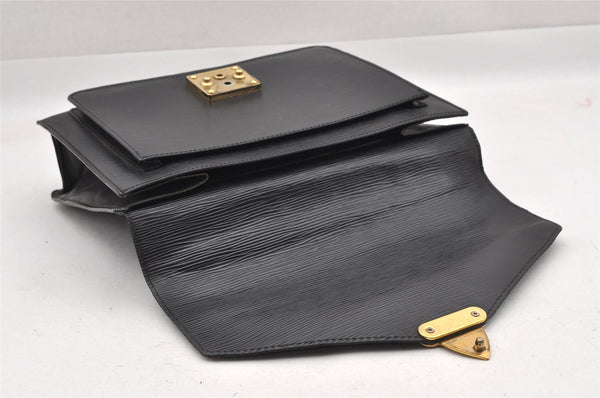 Authentic Louis Vuitton Epi Monceau 2Way Shoulder Hand Bag Black M52122 LV 5229I
