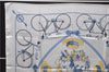 Authentic HERMES Carre 90 Scarf "LES BECANES" Silk White Box 5230D