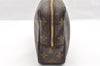 Auth Louis Vuitton Monogram Trousse Toilette 23 Clutch Hand Bag Old Model 5235I