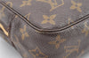 Auth Louis Vuitton Monogram Trousse Toilette 23 Clutch Hand Bag Old Model 5235I