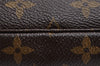 Auth Louis Vuitton Monogram Trousse Toilette 23 Clutch Hand Bag Old Model 5235I