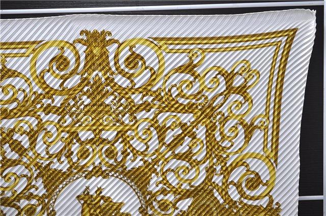 Authentic HERMES Pleats Scarf 