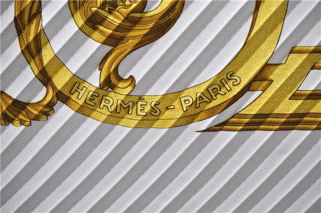 Authentic HERMES Pleats Scarf 