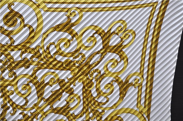 Authentic HERMES Pleats Scarf 