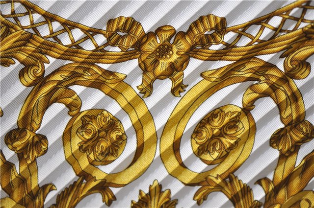 Authentic HERMES Pleats Scarf 