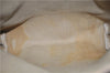Authentic GUCCI Web Sherry Line Shoulder Tote Bag GG PVC Leather Brown 5237E