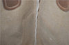 Authentic GUCCI Web Sherry Line Shoulder Tote Bag GG PVC Leather Brown 5237E