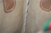 Authentic GUCCI Web Sherry Line Shoulder Tote Bag GG PVC Leather Brown 5237E