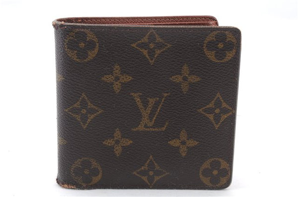 Authentic LOUIS VUITTON Monogram Portefeuille Marco Purse Wallet M61675 LV 5239C