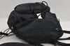 Authentic PRADA Vintage Nylon Tessuto Drawstring Backpack Navy Blue 5240I