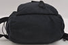 Authentic PRADA Vintage Nylon Tessuto Drawstring Backpack Navy Blue 5240I