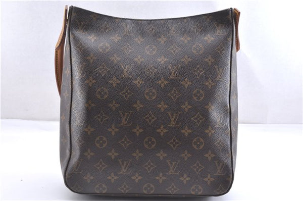 Authentic Louis Vuitton Monogram Looping GM Shoulder Bag M51145 LV 5241F
