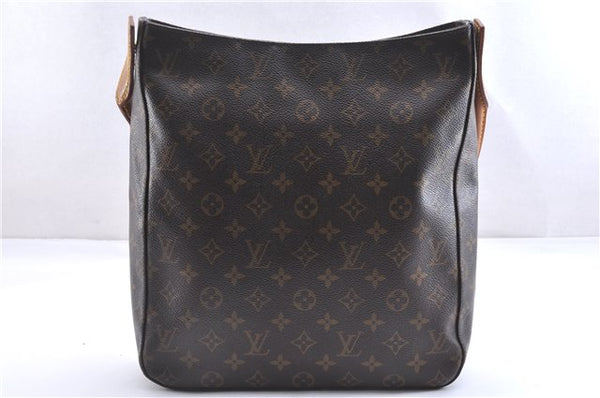Authentic Louis Vuitton Monogram Looping GM Shoulder Bag M51145 LV 5241F