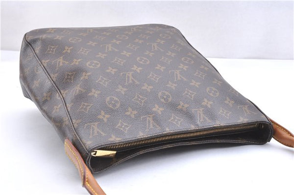 Authentic Louis Vuitton Monogram Looping GM Shoulder Bag M51145 LV 5241F