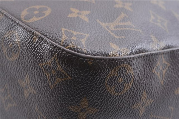 Authentic Louis Vuitton Monogram Looping GM Shoulder Bag M51145 LV 5241F