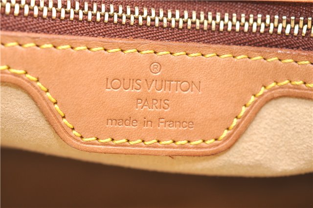 Authentic Louis Vuitton Monogram Looping GM Shoulder Bag M51145 LV 5241F