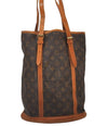 Authentic Louis Vuitton Monogram Bucket GM Shoulder Tote Bag M42236 Junk 5241I