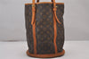 Authentic Louis Vuitton Monogram Bucket GM Shoulder Tote Bag M42236 Junk 5241I