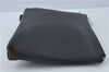 Authentic GUCCI Cosmopolis Clutch Bag Purse Leather 387075 Black 5242B