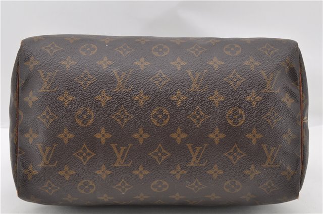 Authentic LOUIS VUITTON Monogram Speedy 30 Hand Bag M41526 LV Junk 5242C