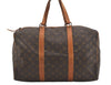 Authentic Louis Vuitton Monogram Sac Souple 45 Hand Boston Bag Old Model 5242I