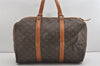 Authentic Louis Vuitton Monogram Sac Souple 45 Hand Boston Bag Old Model 5242I