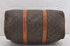 Authentic Louis Vuitton Monogram Sac Souple 45 Hand Boston Bag Old Model 5242I