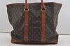Auth Louis Vuitton Monogram Sac Weekend GM Vintage Tote Bag M42420 LV Junk 5243I