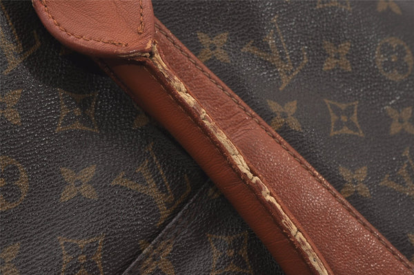 Auth Louis Vuitton Monogram Sac Weekend GM Vintage Tote Bag M42420 LV Junk 5243I