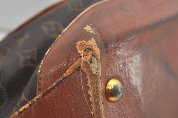 Auth Louis Vuitton Monogram Sac Weekend GM Vintage Tote Bag M42420 LV Junk 5243I