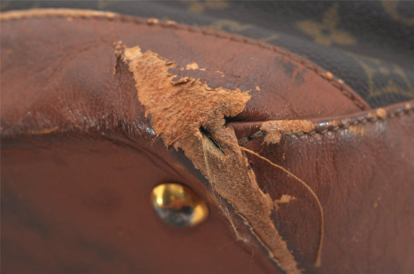 Auth Louis Vuitton Monogram Sac Weekend GM Vintage Tote Bag M42420 LV Junk 5243I