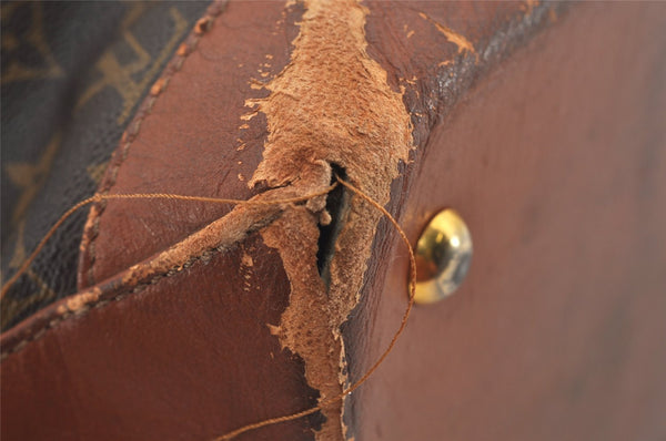 Auth Louis Vuitton Monogram Sac Weekend GM Vintage Tote Bag M42420 LV Junk 5243I