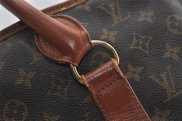 Auth Louis Vuitton Monogram Sac Weekend GM Vintage Tote Bag M42420 LV Junk 5243I