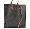 Authentic Louis Vuitton Monogram Sac Plat Hand Tote Bag M51140 LV Junk 5245I