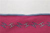 HERMES Petit Carre 40 Scarf Handkerchief H Pattern Silk Blue Purple Box 5246D