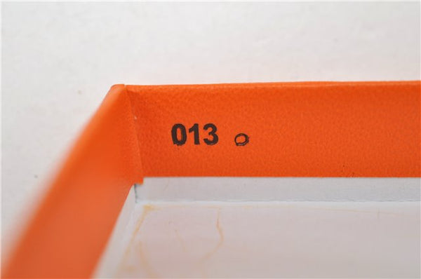 HERMES Petit Carre 40 Scarf Handkerchief H Pattern Silk Blue Purple Box 5246D