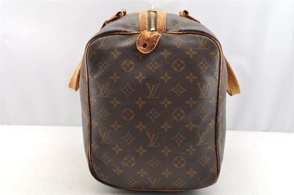 Authentic Louis Vuitton Monogram Sac Souple 45 Hand Boston Bag M41624 LV 5246I