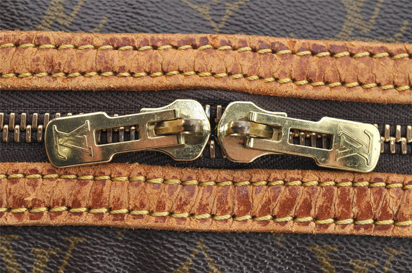 Authentic Louis Vuitton Monogram Sac Souple 45 Hand Boston Bag M41624 LV 5246I