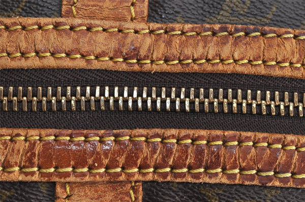 Authentic Louis Vuitton Monogram Sac Souple 45 Hand Boston Bag M41624 LV 5246I