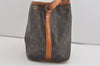 Authentic Louis Vuitton Monogram Petit Noe M42226 Shoulder Drawstring Bag 5247I